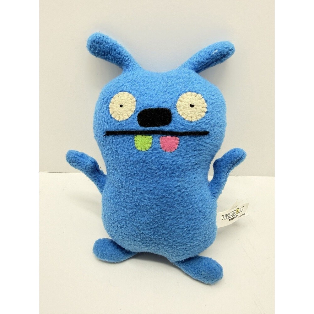 Uglydoll Tutulu Blue 8” Plush 2010 Pretty Ugly LLC Small Stuffed Animal Toy